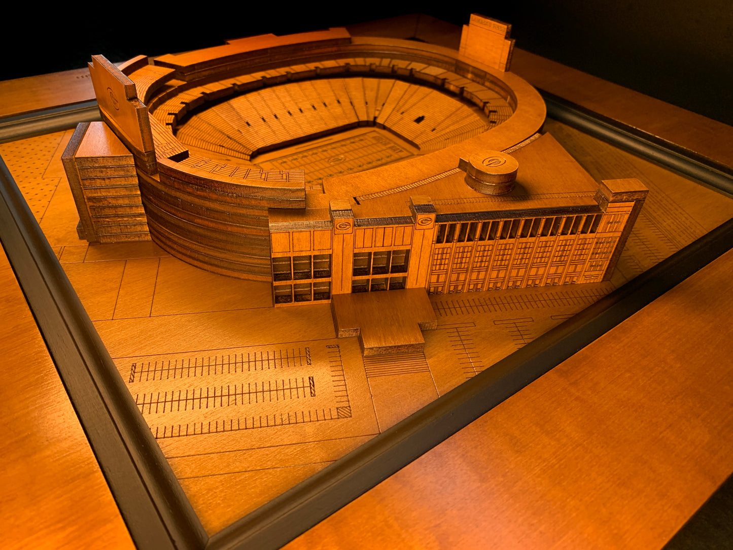 Lambeau Field Stadium Replica
